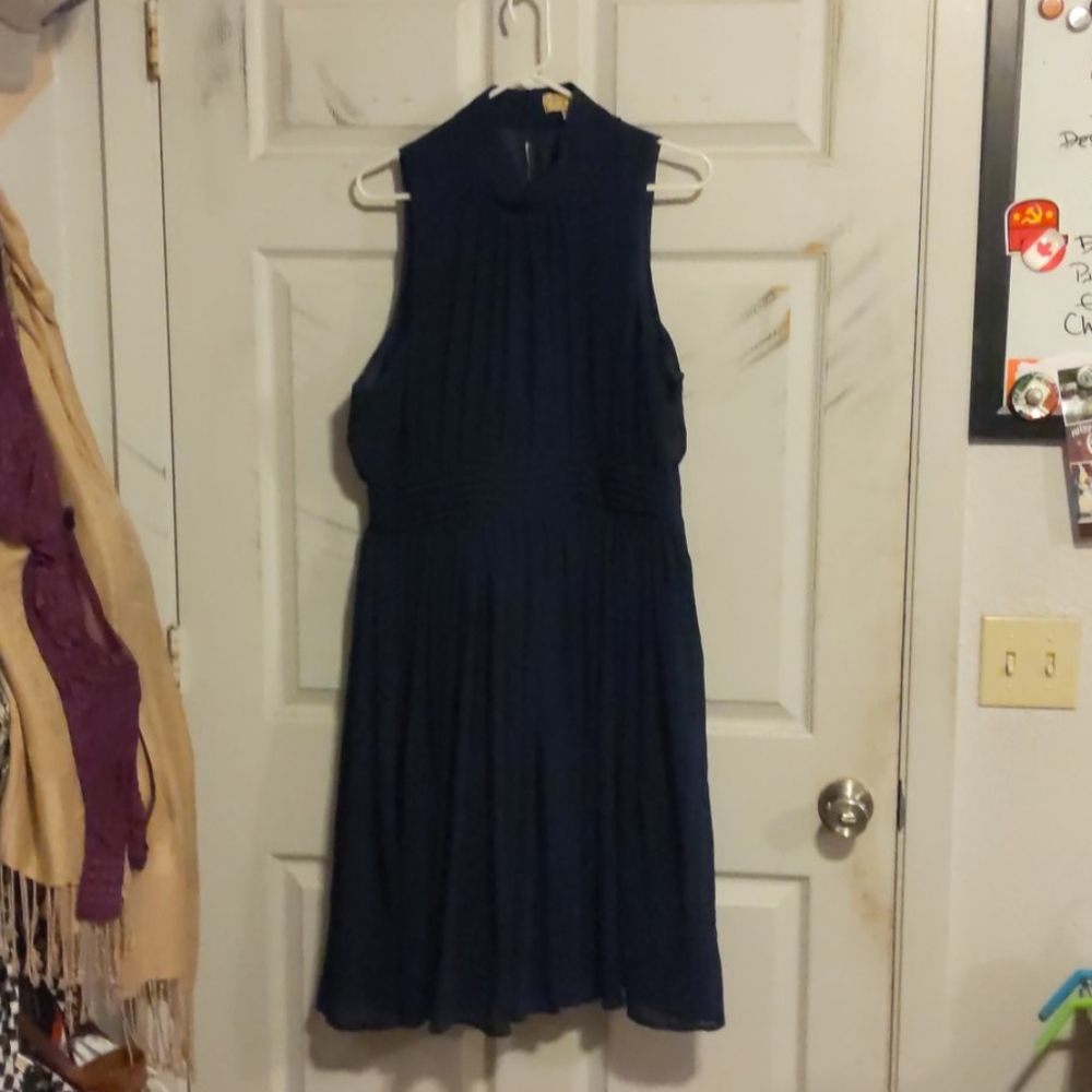 Lindy Bop Mock Turtle Neck Dress